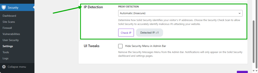 IP detection