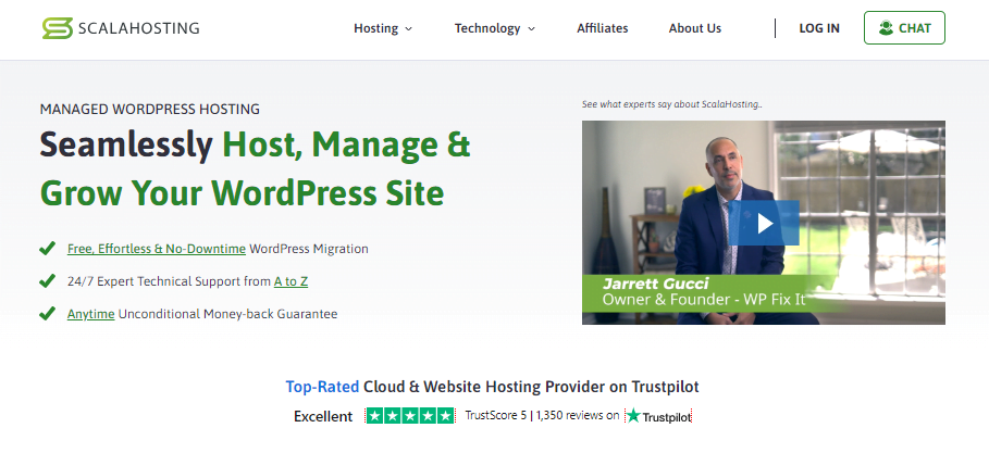 scalahosting wordpress hosting