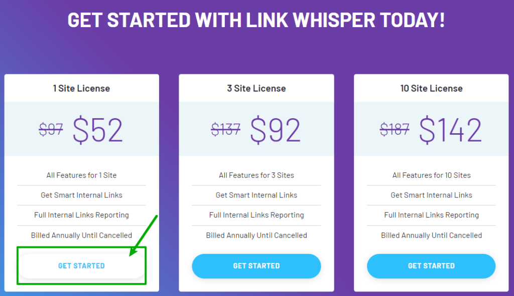 Link Whisper price